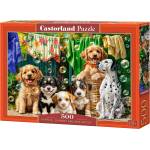 Castorland Пъзел Castorland от 500 части - Кучешки лудории (В-54152)
