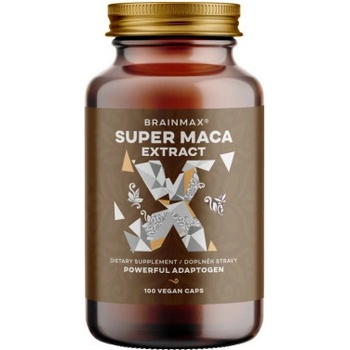 BrainMax Super Maca extrakt, 700 mg 100 rostlinných kapslí