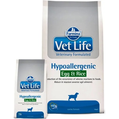 Vet Life Hypoallergenic Egg & Rice 2 kg