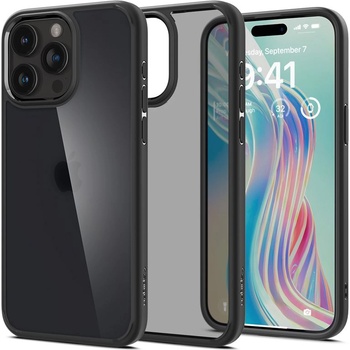 Image 1 of Spigen Гръб Spigen Ultra Hybrid за iPhone 15 Pro Max - Черен