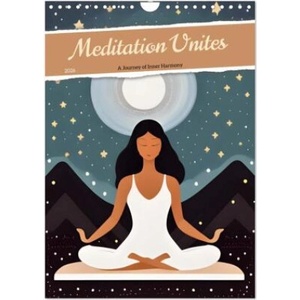 Calvendo Meditation Unites (Wall Calendar 2026 DIN A4 portrait), CALVENDO 12 Month Wall Calendar | Calvendo, Christine aka stine1