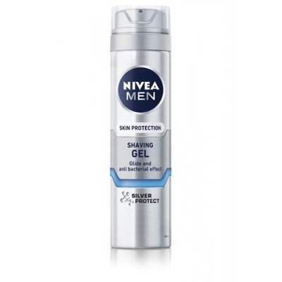 Nivea Men Silver Protect Гел за бръснене 200 мл