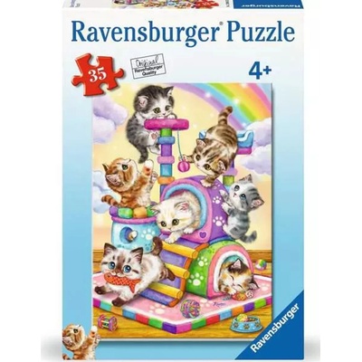 RAVENSBURGER Hravá koťátka 35 dílků