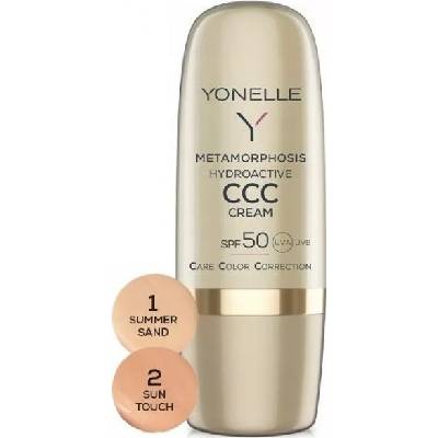 Yonelle Metamorphosis Hydroactive CCC Cream SPF50 krem farbayzujący na tvár 01 Summer Sand 30 ml