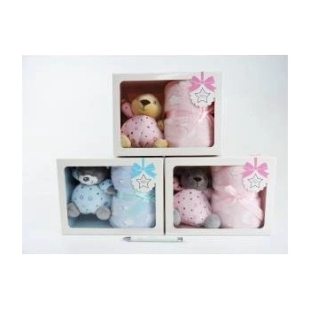 SUN-DAY Mascot Pet with blanket + rattle 4 designs 158888