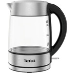 Tefal Електрическа Стъклена Кана Tefal KI772D38, Вместимост 1, 7 L, Корпус от Чисто Термоустойчиво Стъкло, 100% Рециклируемо Стъкло, Автоматично Изключване при Кипване, Подвижен Филтър Против Котлен Камък,  Електрически кани