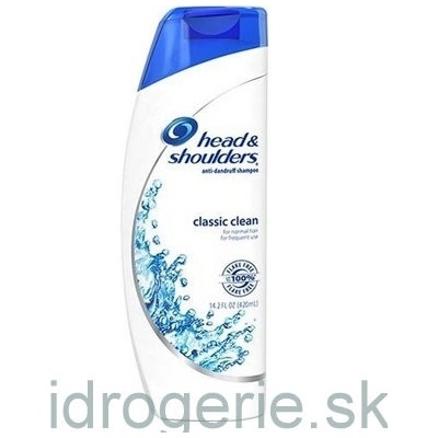 Head & Shoulders Classic Clean šampón proti lupinám na normálne vlasy čistý a šetrný k pokožke 250 ml