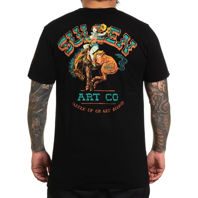 SULLEN мъжка тениска sullen - premium - get bucked - jet ЧЕРНА - scm5580_jtbk