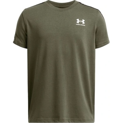 Under Armour Sportstyle Taped tmavě zelená