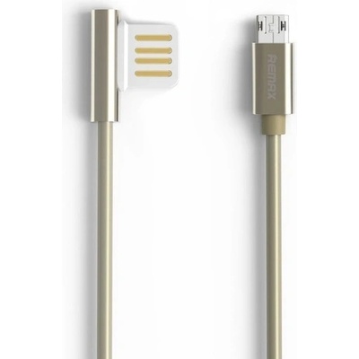 Remax RC-054m USB 2.0 typ A samce na USB 2.0 micro-B, 1m, zlatý