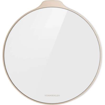 Vonmahlen Aura Qi Wireless Charging Pad - поставка (пад) за безжично зареждане с технология за бързо зареждане (15W) за Qi съвместими устройства (бял-златист)
