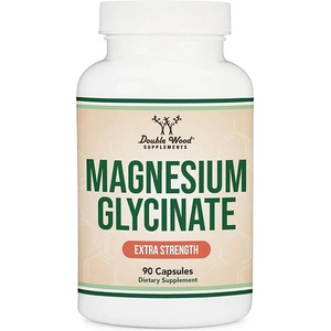 Double Wood Supplements Магнезий (бисглицинат) 120 mg 90 капсули | Double Wood (23070 DW)