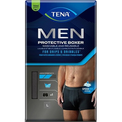 TENA Men Protective Boxer pánske pracie inkontinenčné boxerky L