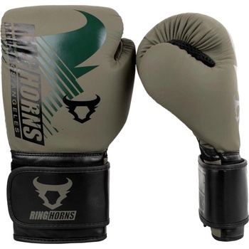 Ringhorns Боксови Ръкавици - Charger MX - Зелено и Черно / Boxing Gloves - Charger MX - Khaki and Black 12 oz