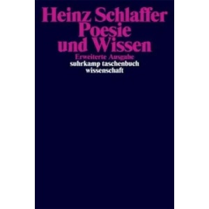 Poesie und Wissen | Heinz Schlaffer (ISBN: 9783518293799)