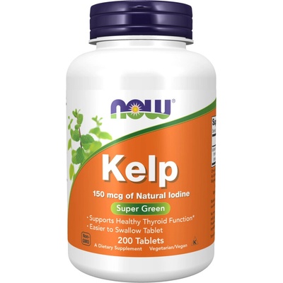 Now Foods Kelp Jód 150 mcg 200 tabliet