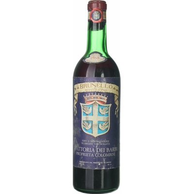 Fattoria dei Barbi Brunello di Montalcino suché červené 1968 0,75 l (holá láhev)