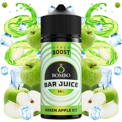 Bombo Green Apple Ice Bombo Bar Juice Hyper Boost Aroma 10/120ml