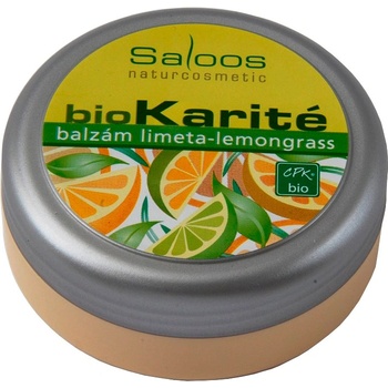 Saloos BIO karité balzám Limeta Lemongrass 50 ml