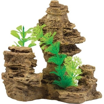 Aqua Excellent Skala s rastlinou 14x10,5x13 cm