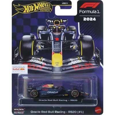 Mattel Formula 1 Hot Wheels Premium Kov. Vehicle Oracle Red Bull Racing RB20 1 Max Verstappen 2024 1:64