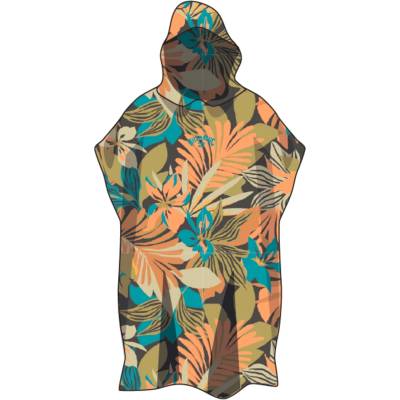 Billabong Дамско пончо за сърф Billabong Women's Hooded Towel Surf poncho - Pebble Multi - размер One Size (150-3459-0611)
