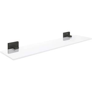GROHE QuickFix Start Cube - Рафт, дължина 53 см, стъкло/черно мат 411092430 (411092430)