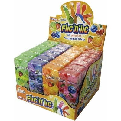 Flic'n'lic lízátka s ovocnou příchutí 14 g