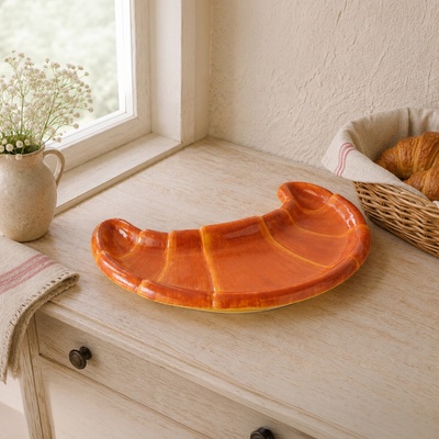 Boltze Boltze Servírovací tanier Croissant, 25 cm
