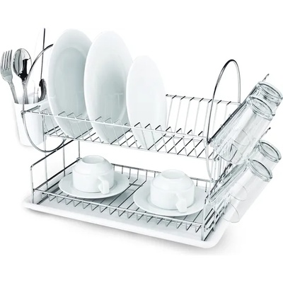 Horecano G-Сушилник за чинии 2ет. ПРОЗРАЧЕН 23.5x42xh36cm (71021S-1-T) (0185115)