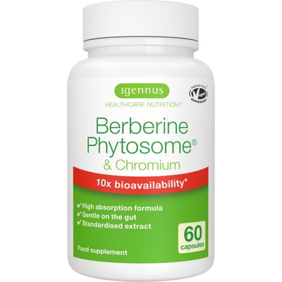 Igennus Berberine Phytosome® & Chromium - 60 капсули