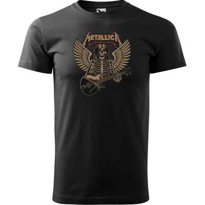 Sablio tričko s potlačou Metallica Padlý anjel černé