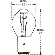 Trifa S1 BA20d 6V 25/25W