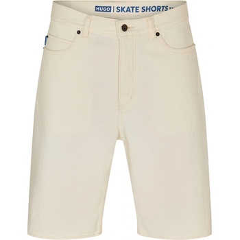 Hugo Къси панталони Hugo Men's Denim Shorts - White 103