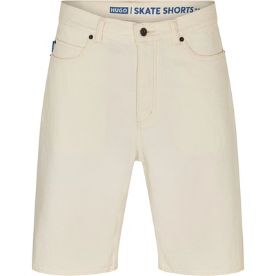 Hugo Къси панталони Hugo Men's Denim Shorts - White 103