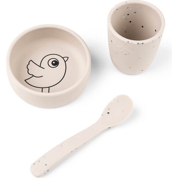 Done by deer Детски съдове Birdee пясъчни 3 части (1529819)