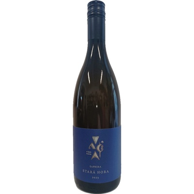 Vinařství Váca Saphira polosladké bílé 2023 10% 0,75 l (holá láhev)