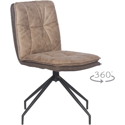 Carmen Трапезен стол ramsey - светлокафяв bf 1