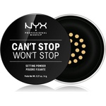 NYX Professional Makeup Can't Stop Won't Stop насипна пудра цвят 06 Banana 6 гр