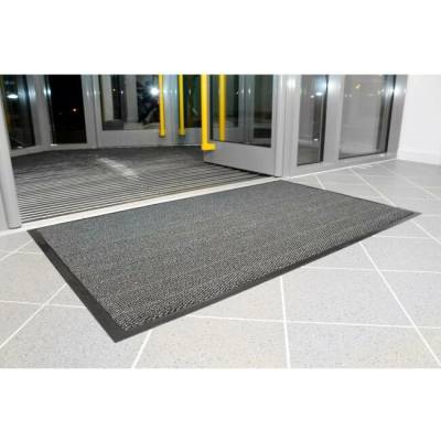 Coba Rohož Vyna-Plush VP010604 čierna/oceľová 90x120cm