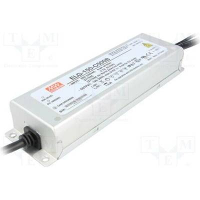 MEAN WELL ELG-150-C500B Napájecí zdroj: spínaný; LED; 150W; 150÷300VDC; 500mA; 180÷295VAC