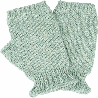 Vlnka vlnené pletené bezprsté rukavice Supersoft Merino tyrkysová