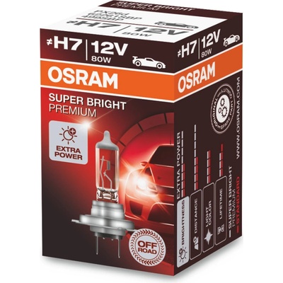 Osram Super Bright H1 PX26d 12V 80W 62261SBP