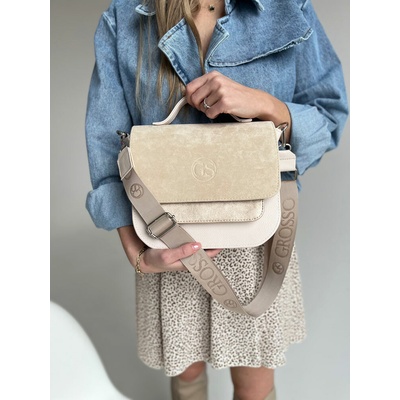 Grosso aktovka GS-332-beigeSILVER Béžová