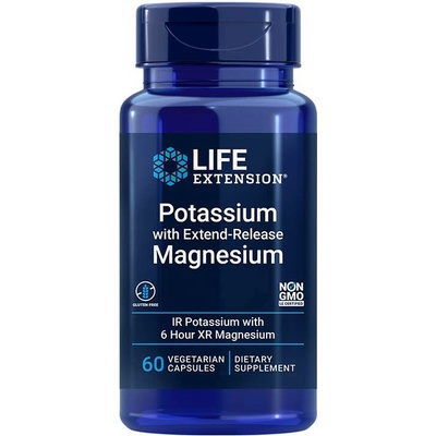 Life Extension Potassium with Extend-Release Magnesium 60 vege kapsúl