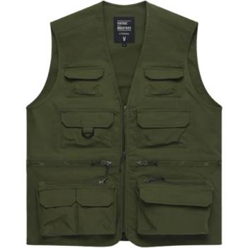 Image 1 of Vintage Industries Рибарска жилетка Vintage Industries Legend, градински чай (31102.sage)