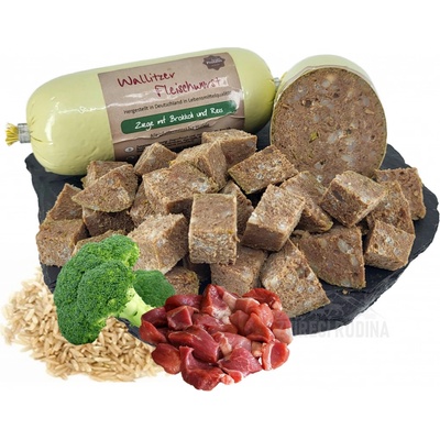 Barfit superprémium kozí s brokolicí a rýží 200 g