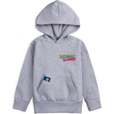 Chlapecká mikina Sonic šedá