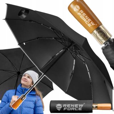 Renew Force černý automatický s obalem