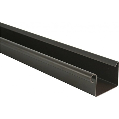 Marley Okapový žlab hranatý RG 70 mm hnědý 3m – Hledejceny.cz